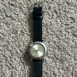 Kim rogers women’s vintage‎ black/silver adjustable watch